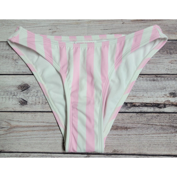 Stoney Clover Lane Other - Stoney Clover Lane x Target Striped Swim Bikini Bottoms Pink White Size XXS (00)